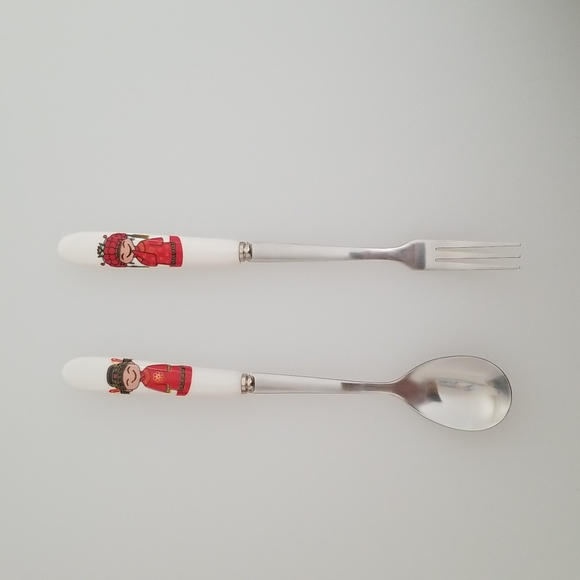 Mini size spoon and fork set - Picture 3 of 4